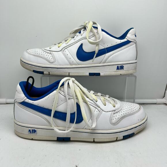 Nike Other - NIke Air Shoes Mens 9 Prestige Dunk Low White Blue 313325-144